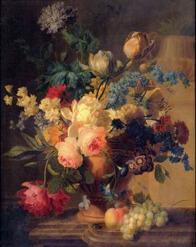 unknow artist Floral, beautiful classical still life of flowers 029